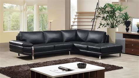 15 Best Leather Sectional Sofas, in Black with Genuine Leather | Bestlyy 2023 - Best Products ...