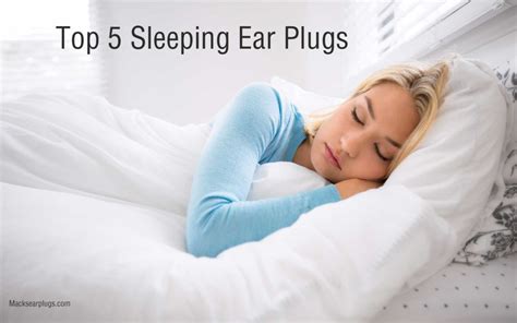 Top 5 Sleeping Ear Plugs | Mack's Ear Plugs