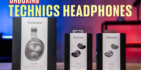 We check out three of the latest headphones and earbuds from Technics ...