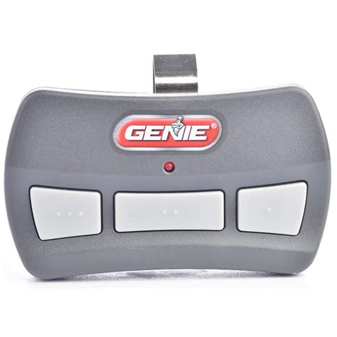 Genie 3-Button Intellicode Garage Door Opener Remote/Replaces Garage ...