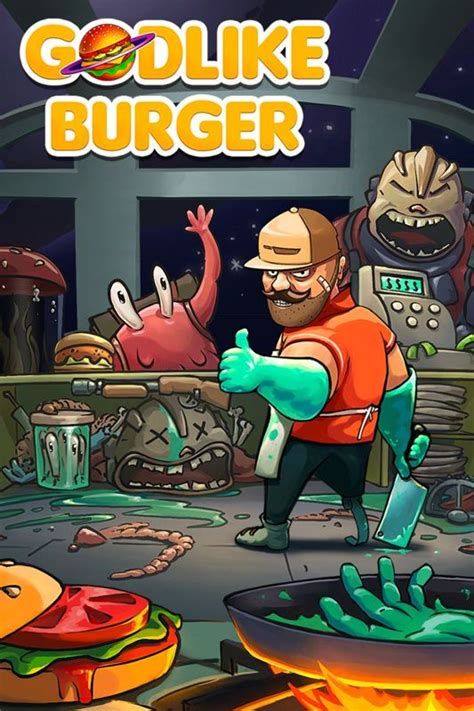 Godlike Burger cover or packaging material - MobyGames