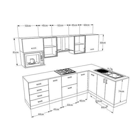 Useful Kitchen Dimensions And Layout - Engineering Discoveries | Ide dapur, Desain, Ide dekorasi ...