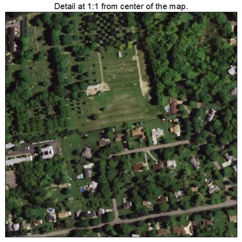 Aerial Photography Map of Orchard Park, NY New York