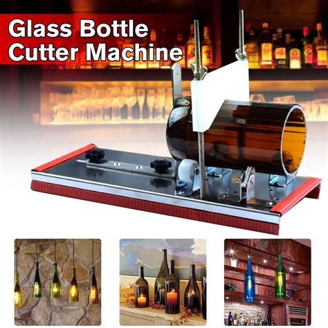 DIY Recycle Cutting Tool Kit Glass Bottle Cutter 2 10mm Beer Wine Jar Accurate Cutting Machine ...