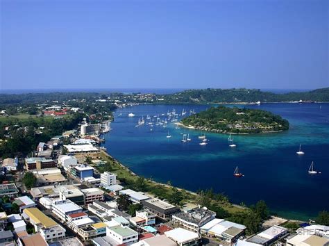 Port Vila, the capital of Vanuatu : vanuatu