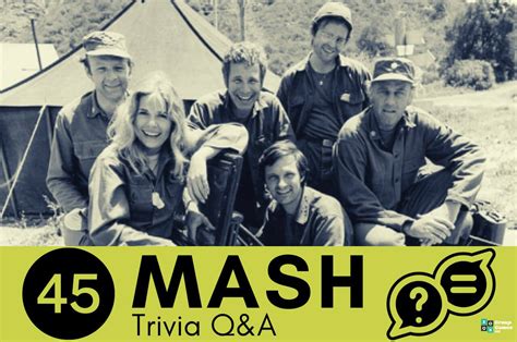 45 MASH Trivia Questions (and Answers) | Group Games 101