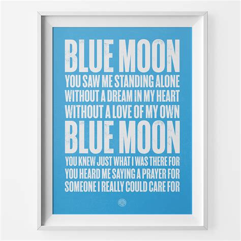 Manchester City - Blue Moon - The Beautiful Game Co.