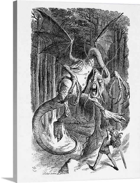 The Jabberwocky Wall Art, Canvas Prints, Framed Prints, Wall Peels ...