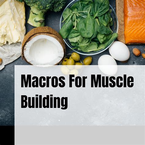 Macros For Muscle Building | Noah's Nutrition