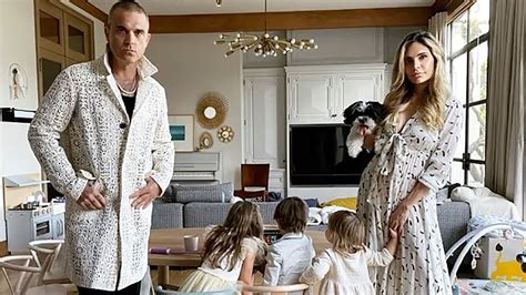 Robbie Williams and Ayda Field detail their kids' lockdown routine ...