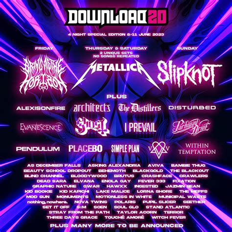 Download Festival 2023 strikt Metallica | metalfans.be