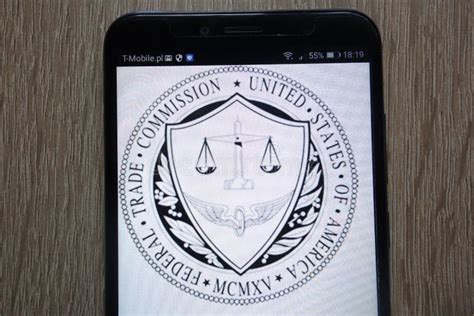 The Federal Trade Commission Logo Displayed on a Modern Smartphone ...