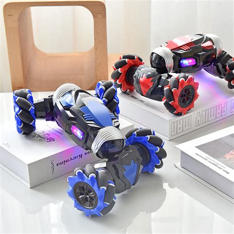 Rc stunt car twist car watch induction gesture control deformation off ...