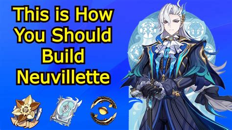 Neuvillette Build Guide | Artifacts | Stats | Weapons - YouTube