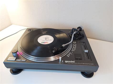 Gemini - PT 1000 II - Direct Drive -Quartz Look - Turntable - Catawiki