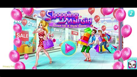 SHOPPING MALL GIRL. games for girls. qiz bolalar uchun o'yinlar - YouTube