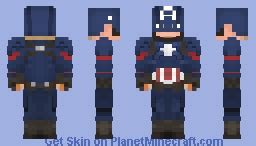 Captain America Minecraft Skin