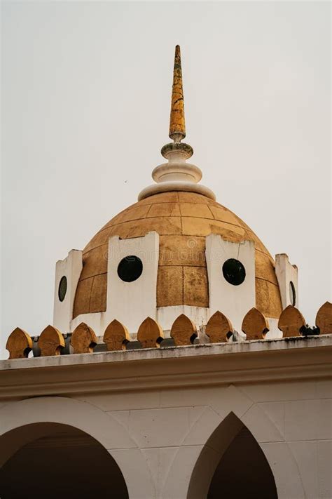 Classic Islamic Architecture Dome in Malaysia. Low Angle View Stock ...