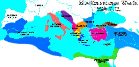 The Roman Republic map in 509 to 270 BCE