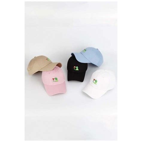 New Arrival Unisex Fashion Animal Embroidered Baseball Caps ($20) liked on Polyvore featuring ...