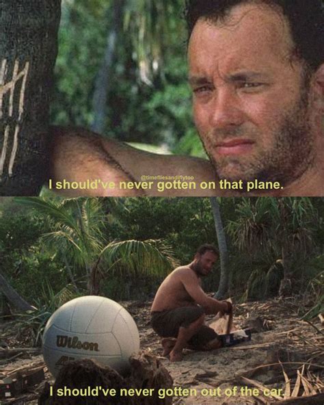 Cast Away Quotes | Tom Hanks | Cast away movie, Cast away quotes, Movie ...