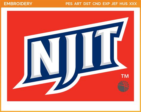 NJIT Highlanders - Wordmark Logo (2006) - College Sports Embroidery Logo in 4 sizes & 8 formats