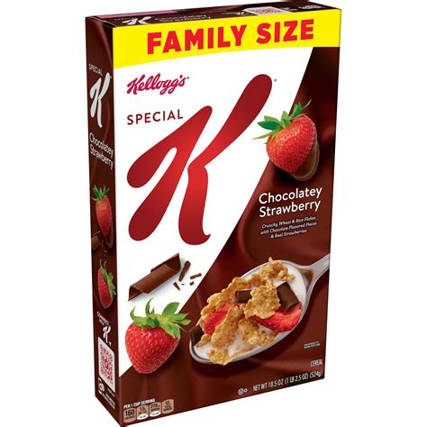 Kellogg's Special K Breakfast Cereal, Made with Real Strawberries, Made with Real Strawberries ...