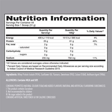 Isopure Zero Carb 100% Whey Protein Isolate Powder - NUTRABAY™