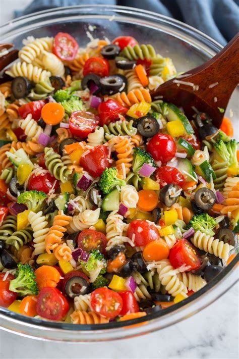 Garden Veggie Pasta Salad – HEALTHY POSITIVE LIFE | Salade de légumes, Recettes de cuisine ...