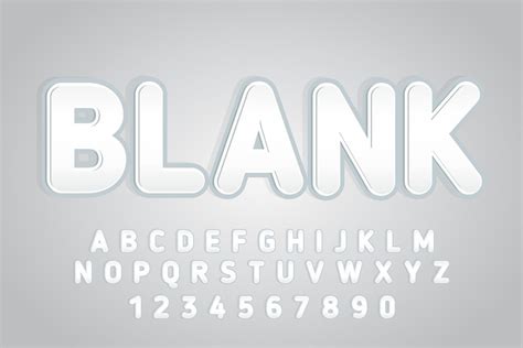 decorative blank Font and Alphabet vector 5909301 Vector Art at Vecteezy