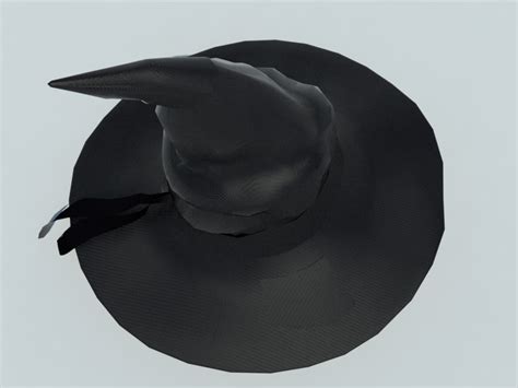 Witch Hat 3D Model - Realtime - 3D Models World