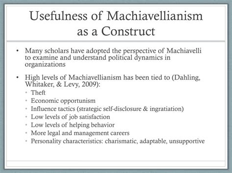 PPT - Machiavellianism PowerPoint Presentation, free download - ID:2043983