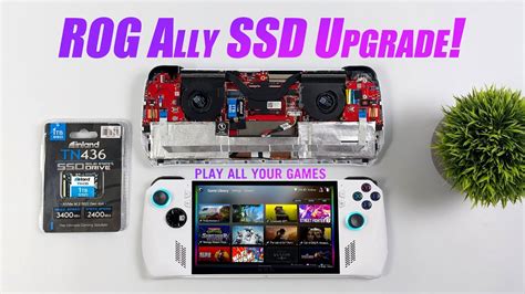 ROG Ally SSD Upgrade! Add More Storage So You Can Play All Your Games - YouTube