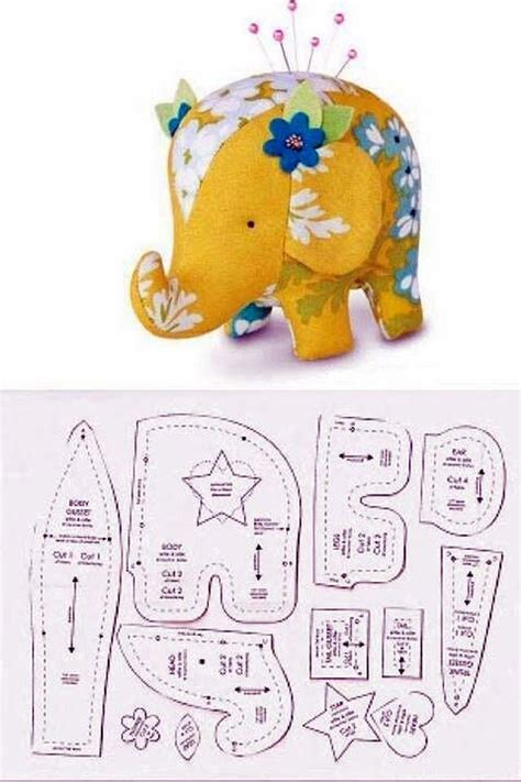 Printable Sewing Patterns For Stuffed Animals