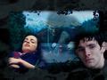 Merlin And Freya images FreMer kiss wallpaper and background photos (15682454)