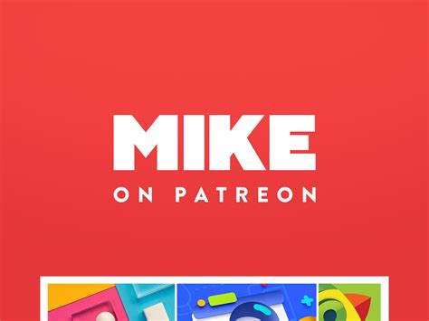 Mike on Patreon! by Mike | Creative Mints on Dribbble