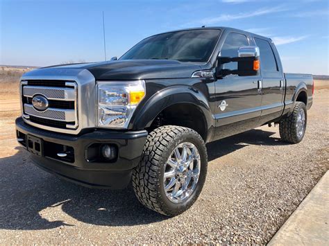 Loaded with every option 2015 Ford F 250 Platinum Crew Cab for sale