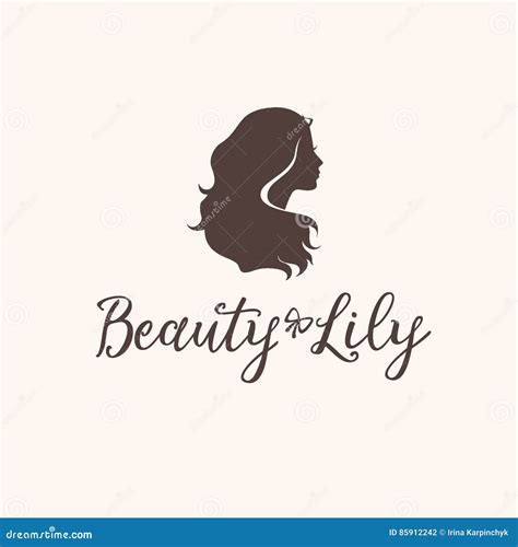 Vector Vintage Logo Set for Beauty Salon, Hair Salon, Cosmetic Stock ...