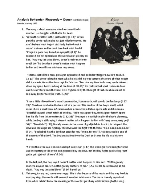 An In-Depth Analysis of the Lyrics and Musical Styles of Queen's Iconic ...