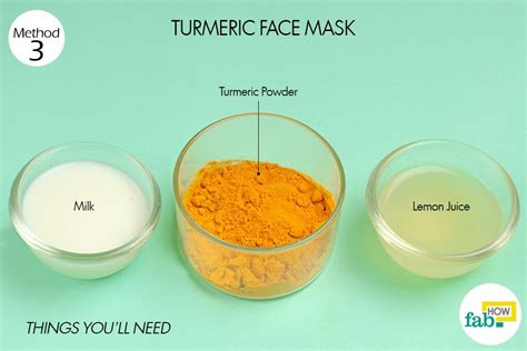 turmeric face pack for dark spots things need | Turmeric face pack ...