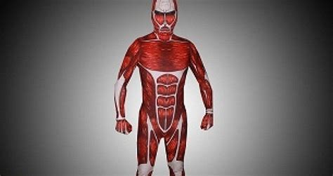 Attack on Titan Colossal Titan Cosplay Suit Costume - Videos - Metatube