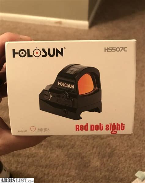 ARMSLIST - For Sale: New Holosun 507c V2