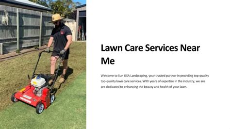 PPT - Lawn Care Services Near Me: Your Path to a Greener, Healthier Lawn PowerPoint Presentation ...