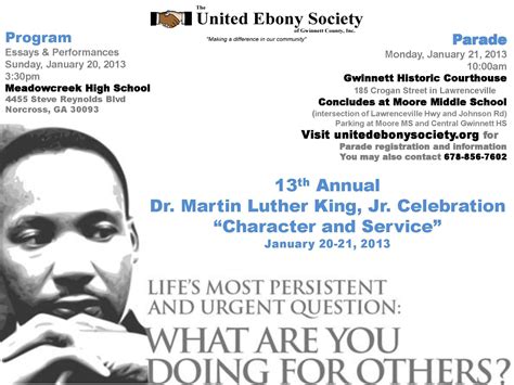 MLK Day in #Atlanta #Gwinnett | Gwinnett county, Mlk, Pr agency