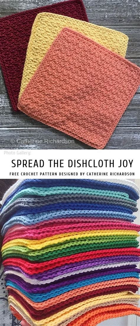 Zero Waste Crochet Dishcloths Ideas | Dishcloth crochet pattern, Crochet washcloth pattern ...