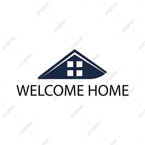 Home Design Logo Vector Hd PNG Images, Welcome Home Logo Symbol ...