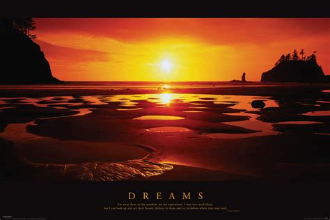 Dreams Motivational Cool Wall Art Poster 36x24 - Poster Foundry