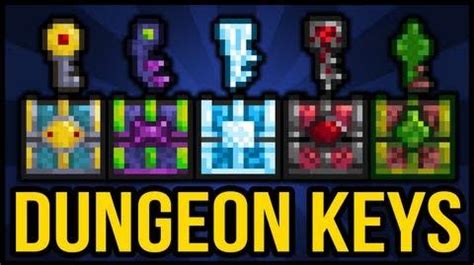 Video - Dungeon Chest Keys, Crimson Chest, Hallowed Chest, Jungle Chest ...