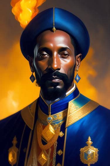 Paortrait of Ethiopian King | African history, Ethiopian, Creative fashion