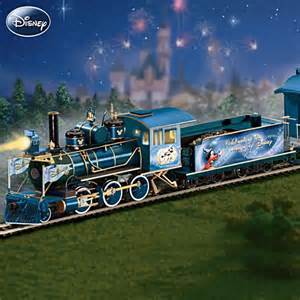 Magic Of Disney Express Train Collection On30-scale train features solid metal chassis, alloy ...